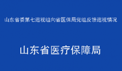 省委第七巡视组向省医保局党组反馈巡视情况